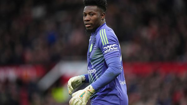 אנדרה אוננה שוער מנצ'סטר יונייטד (צילום: Andre Onana)