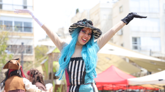 פורים בגבעתיים (צילום: דוברות העירייה)