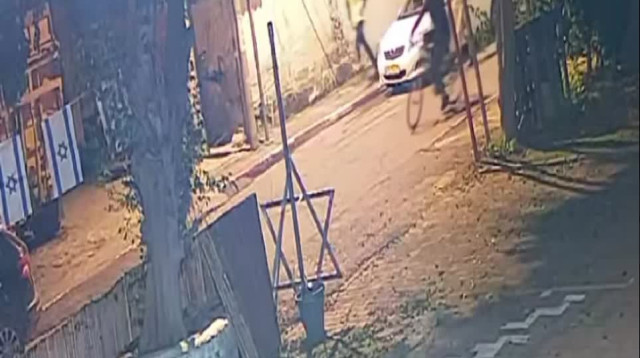 מהומות ברמלה (צילום: צילום מסך)