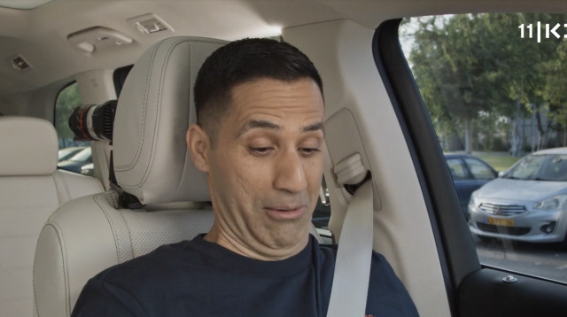 שחר חסון, קארפול קריוקי, כאן 11 (צילום: צילום מסך כאן 11)