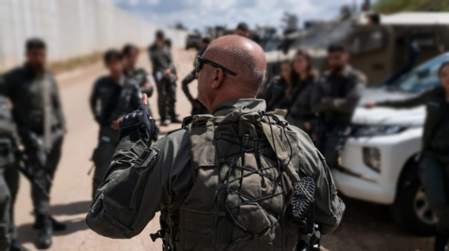 הכוחות בג'נין (צילום: דוברות המשטרה)