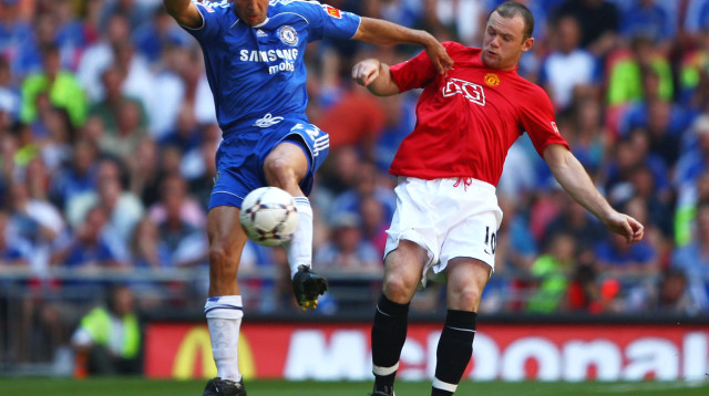 טל בן חיים שחקן צ'לסי נגד ויין רוני (צילום: GettyImages)