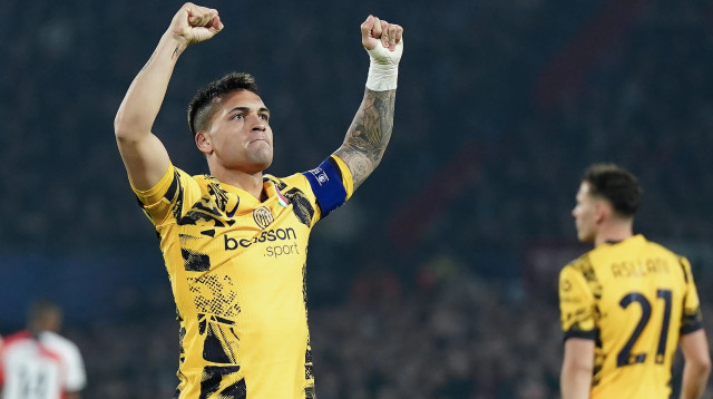 שחקן אינטר, לאוטרו מרטינס (צילום: GettyImages, Sports Press Photo)