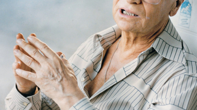 אפרים קישון (צילום: ראובן קסטרו למעריב בלבד)