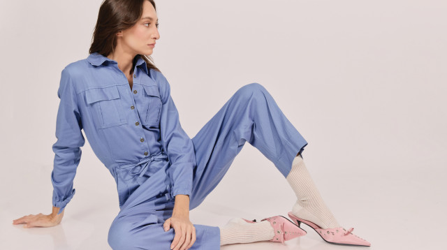 אוברול של המעצבת נועה גלר (צילום: יח"צ)