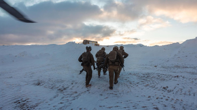 הספקה אווירית לצה"ל בחרמון הסורי מרץ 2025 (צילום: דובר צה"ל)