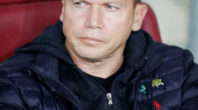 ברק בכר מאמן מכבי חיפה (צילום: דני מרון)