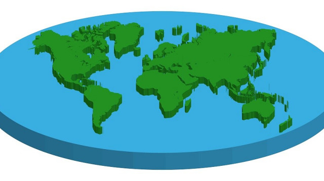 כדור הארץ שטוח (צילום: אינגאימג)