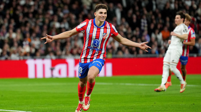 חוליאן אלברס שחקן אתלטיקו מדריד (צילום: GettyImages)