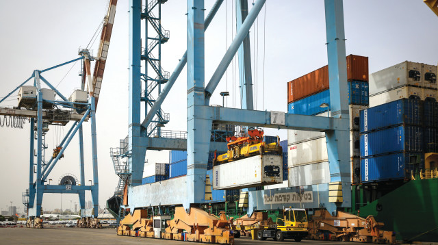 נמל אשדוד (צילום: פלאש 90)