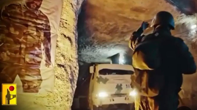 העיר התחתית של חיזבאללה (צילום: רשתות ערביות)
