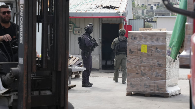 עוקץ נוזל כלים "פיירי" ואבקת כביסה "אריאל" מזויפים נחשף בישראל (צילום: דוברות המשטרה)