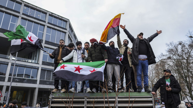 פליטים סורים בגרמניה (צילום: Omer Messinger/Getty Images)