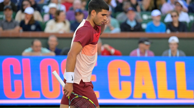 קרלוס אלקראס, אינדיאן וולס 2025 (צילום: רויטרס)