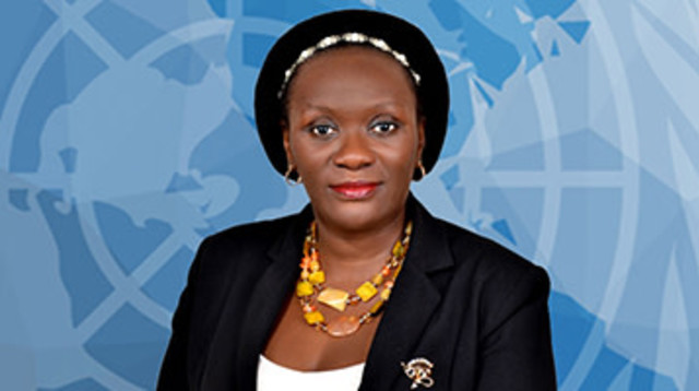 לידיה מוגמבה, שופטת האו״ם שמואשמת בעבדות (צילום: האו"ם)