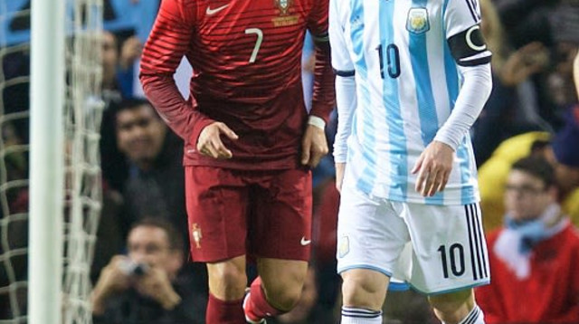 מסי ורונאלדו (צילום: Anadolu)