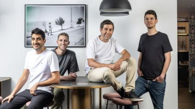 ארבעת מייסדי וויז שנמכרה לגוגל באקזיט ענק (צילום: אבישג שאר ישוב)