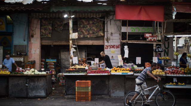 שוק הכרמל (צילום: הדס פרוש, פלאש 90)