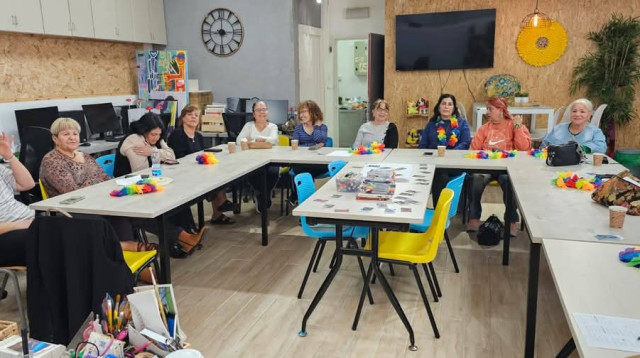 כיתת הותיקים בקריית שמונה (צילום: באדיבות רשת אורט)