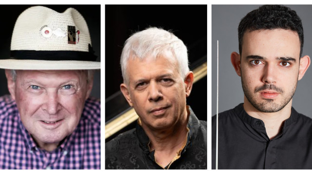 משפחת גוטפריד: דני בן ה-85, ירון בן ה-57 ובר בן ה-26 (צילום: אריאל בשור, אלה מלאכי, אריאל וייס)