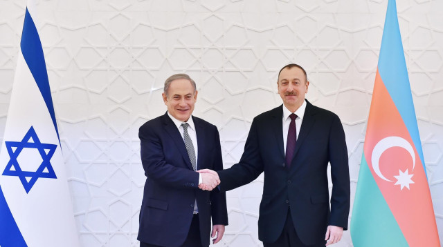 בנימין נתניהו ונשיא אזרבייג'ן (צילום: לשכת נשיא אזרבייג׳ן)