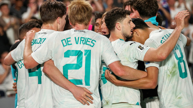 שחקני נבחרת ניו זילנד (צילום: GettyImages, DAVID ROWLAND)