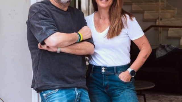 ליאת גונן וצביקה הדר (צילום: אפרת הלר)