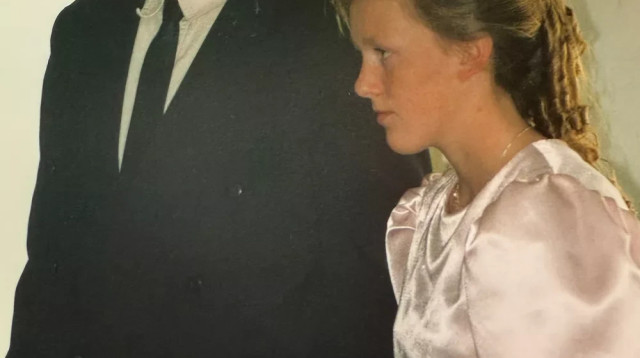 אנג׳לה וקייד ג׳ונסון, התחתנו בכפייה בגיל 16 ולאחר מכן התאהבו (צילום: Angela Johnson)