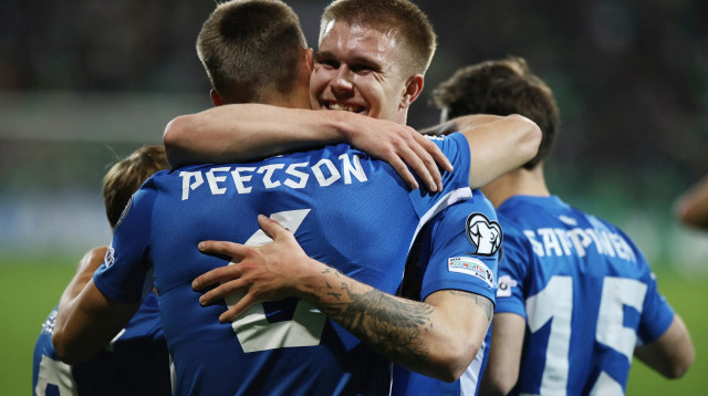 רסמוס פטסון, נבחרת אסטוניה (צילום: רויטרס)