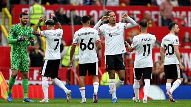 שחקני ליברפול חוגגים (צילום: Nick Taylor/Liverpool FC)