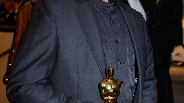 חמדאן בלאל הבמאי הפלסטיני זוכה האוסקר (צילום: רויטרס)