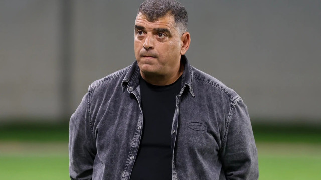 מאמן עירוני קרית שמונה שי ברדה (צילום: קובי אליהו)