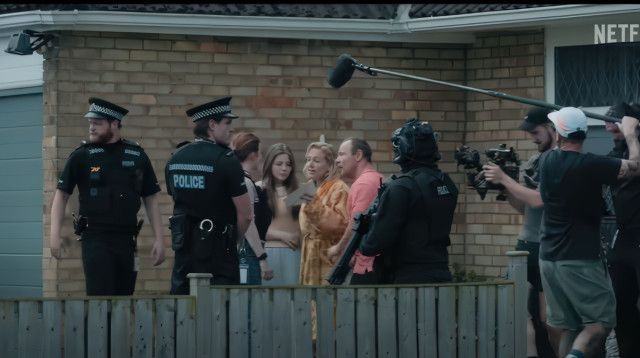 צוות הצילום של התבגרות. אפקטים של קומפוזיציה (צילום: נטפליקס)