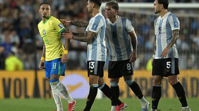 ראפיניה, שחקני נבחרת ארגנטינה (צילום: Marcelo Endelli / Stringer)