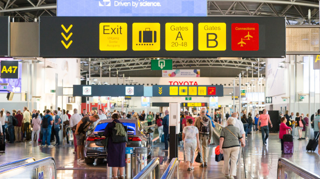 שדה התעופה בבריסל (צילום: שאטרסטוק)