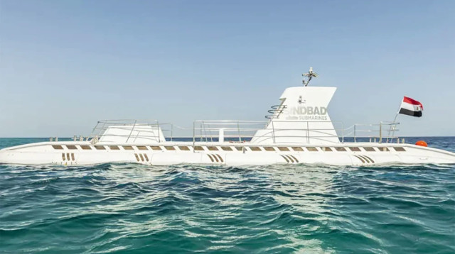 סינדבד, הצוללת המצרית שטבעה (צילום: Sindbad Submarines)