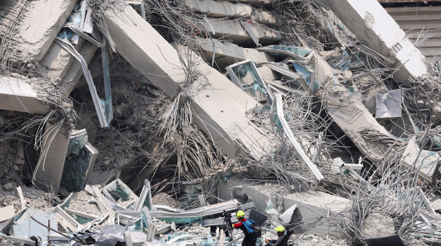 רעידת האדמה בבנגקוק, תאילנד (צילום: רויטרס)