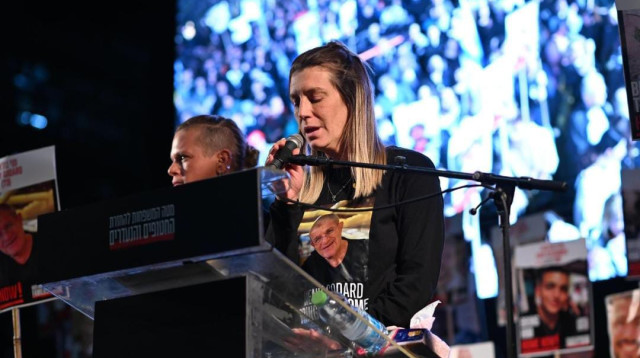 בר גודארד, בתו של החלל החטוף מני גודארד (צילום: ליאור רוטשטיין)