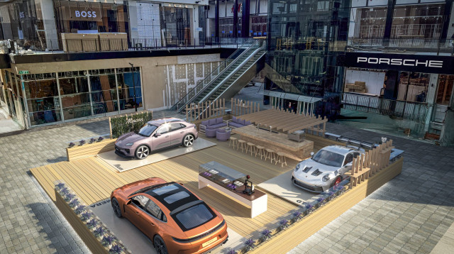 פופ אפ פורשה (צילום: יח"צ,הדמיה)