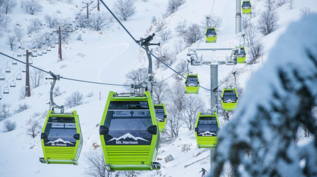 אתר החרמון  (צילום: דביר להר)