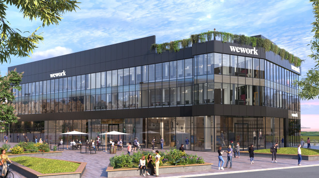 מתחם WeWork החדש באשדוד (צילום: WeWork  ישראל)