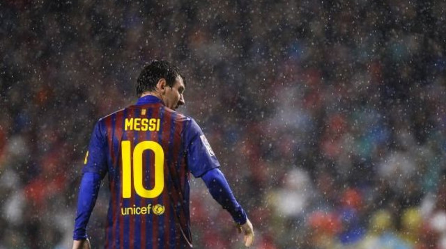 מסי, יצליח בלילה גשום בסטוק? (צילום: David Ramos)