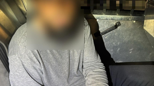 החשוד בניסיון החטיפה (צילום: דוברות המשטרה)