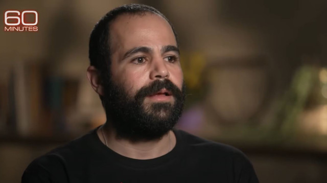 ירדן ביבס בתכנית "60 דקות" (צילום: צילום מסך יוטיוב)