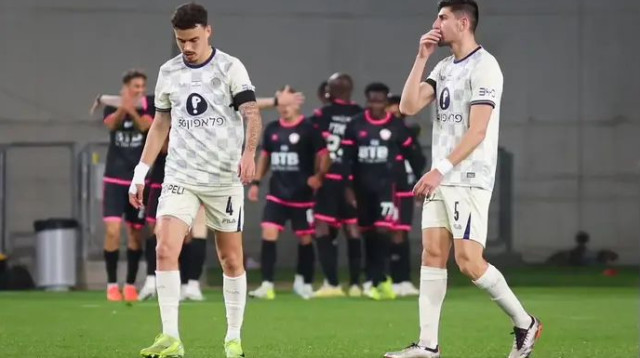 העבודה באימונים תעזור? נחמיאס ולמקין (צילום: קובי אליהו)