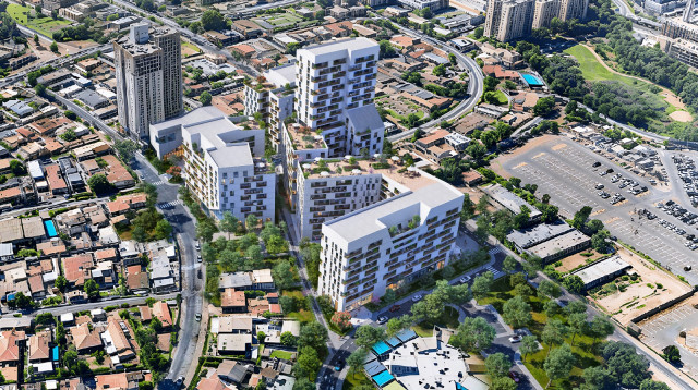 תוכנית טאובל בשכונה ג' בבאר שבע (צילום: יחצ)