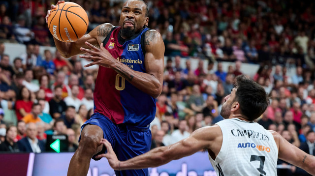 שחקן ברצלונה, קווין פאנטר (צילום: GettyImages, Borja B. Hojas)