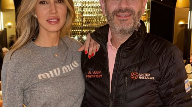 נטלי היסטר אוסטד עם אלי ביר  (צילום: באדיבות המצולמים)