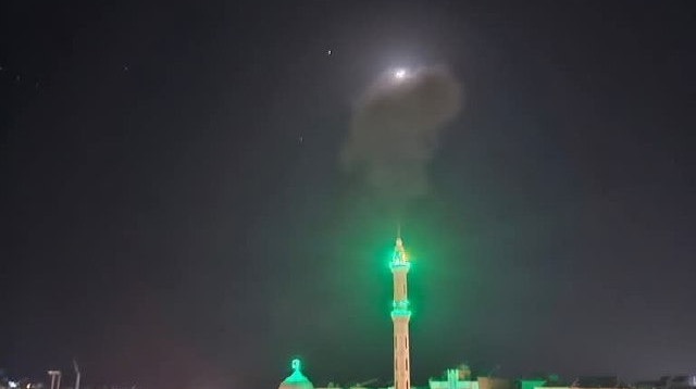 התקפות צה"ל בסוריה (צילום: רשתות ערביות)