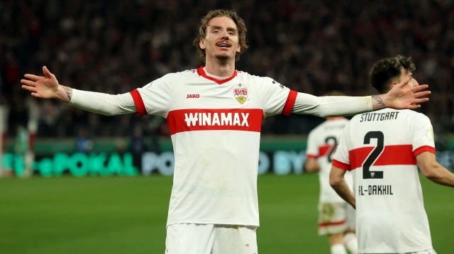 ניק וולטמייד, שחקן שטוטגרט (צילום: GettyImages, Alexander Hassenstein)